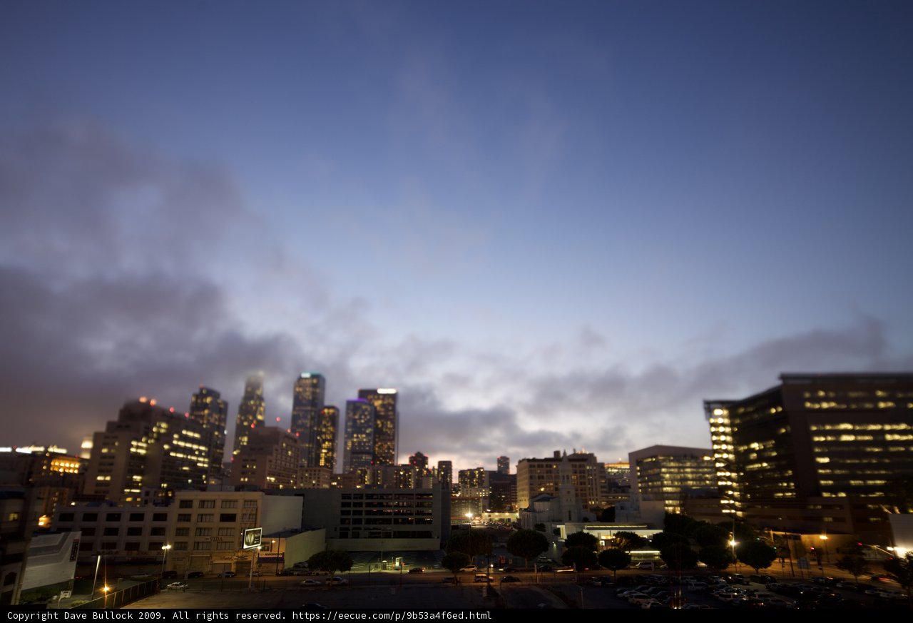 Dusk over the Metropolis