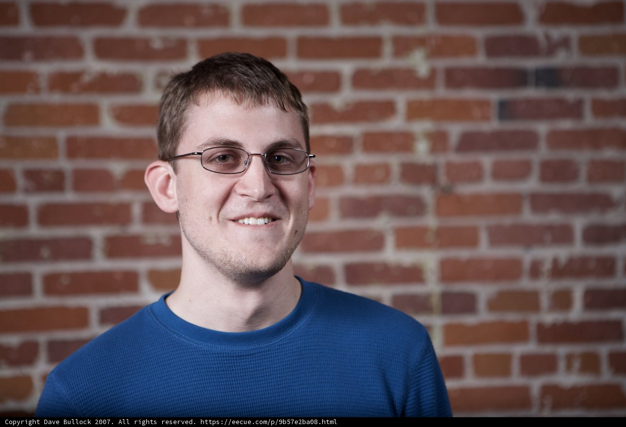 Happy Man with Glasses