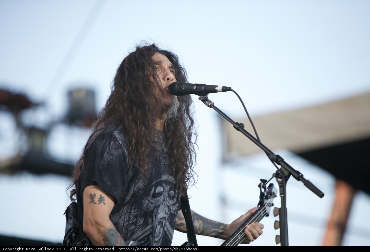 Tom Araya Rocks the Big Four Festival