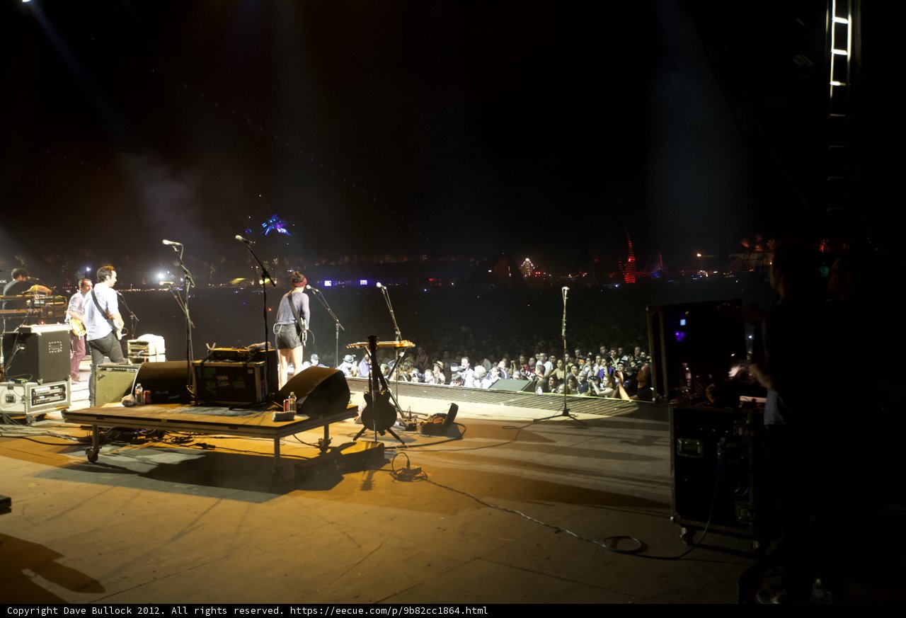 Live Band Performance at Coachella 2012