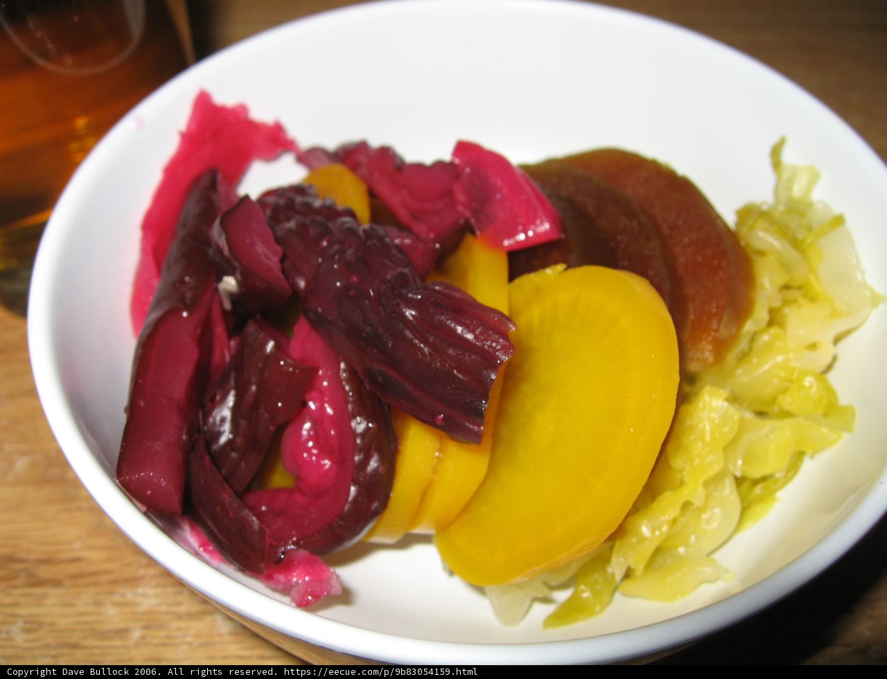 Plated Meal with Beet Relish
