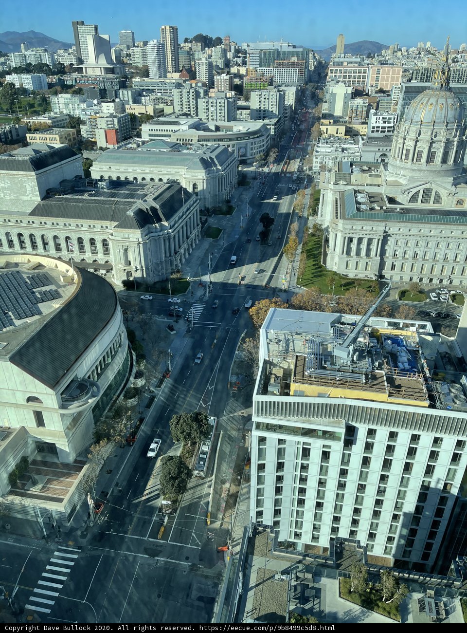 San Francisco Cityscape from Above