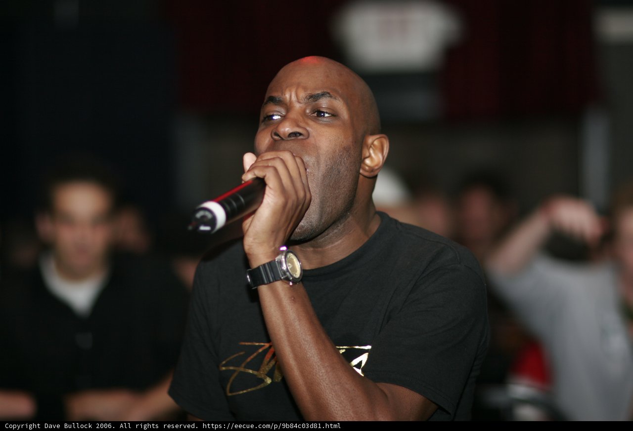 MC Q Rocks the Crowd with his Mic
