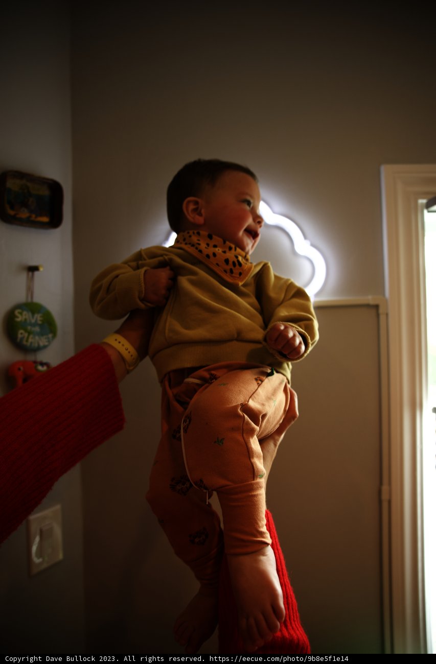 Little Wesley's Living Room Adventure