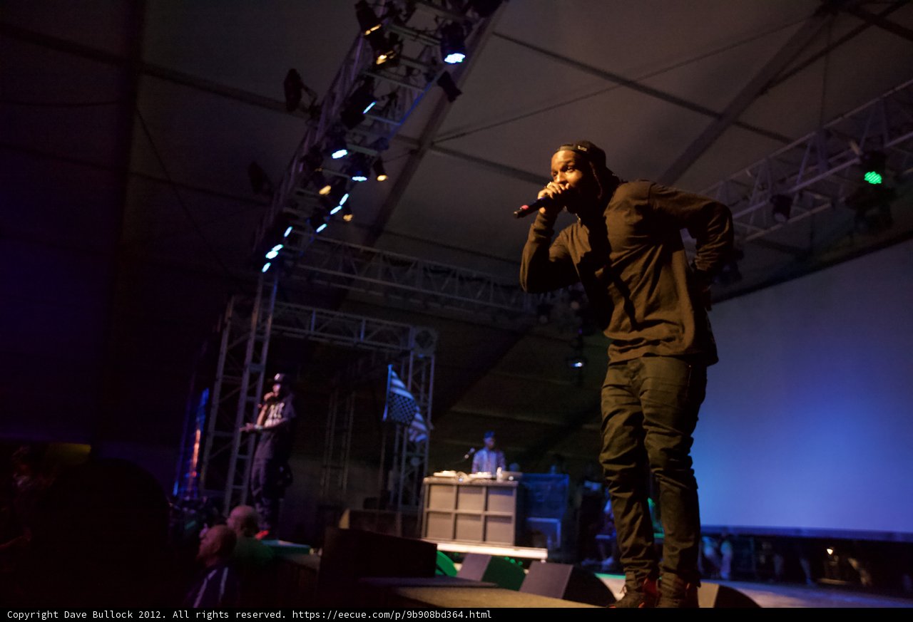 A$AP Rocky Rocks the Stage at Coachella 2012