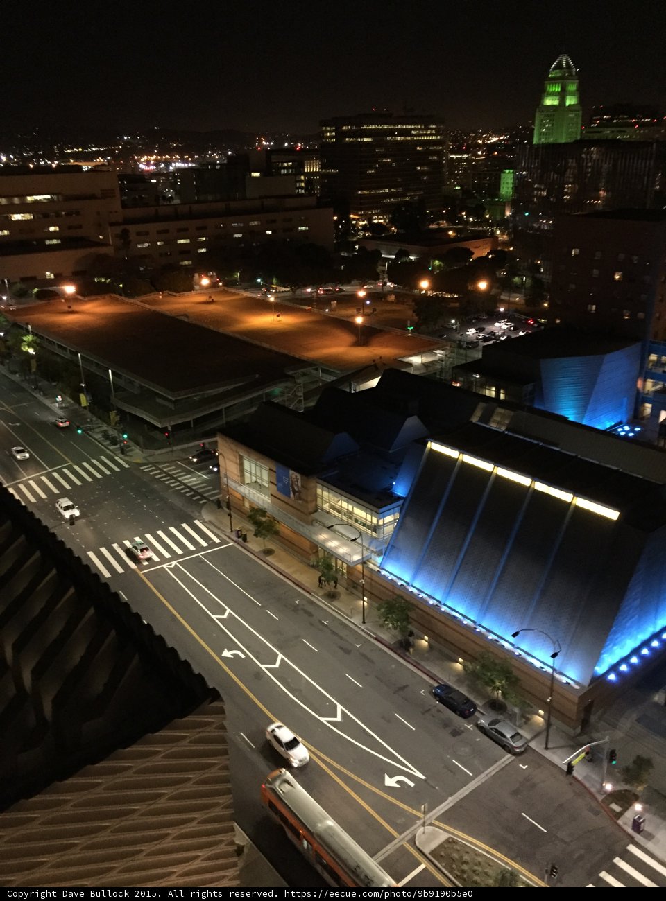 Blue Night in the City