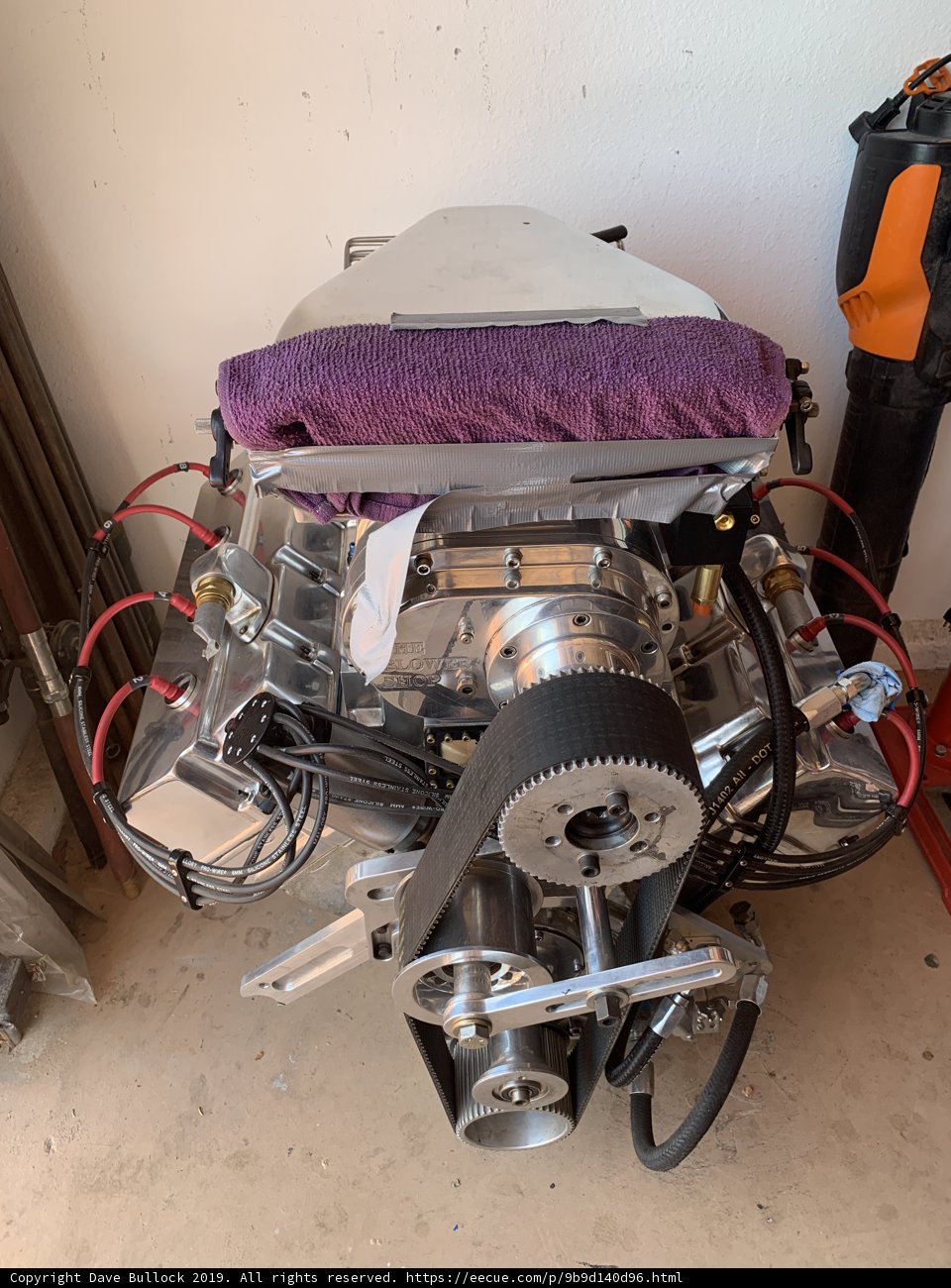 Small Engine in Garage