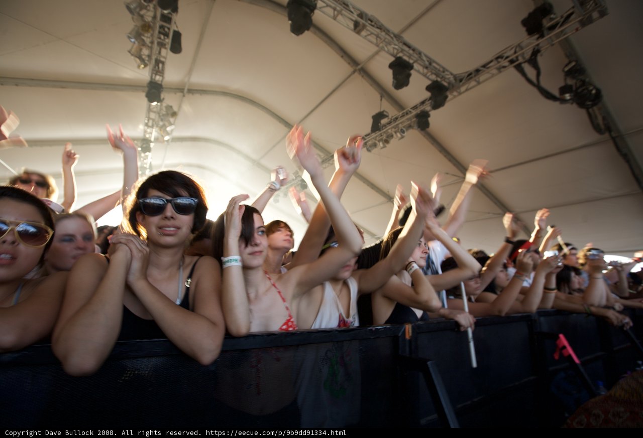 Crowd Goes Wild at Coachella Concert
