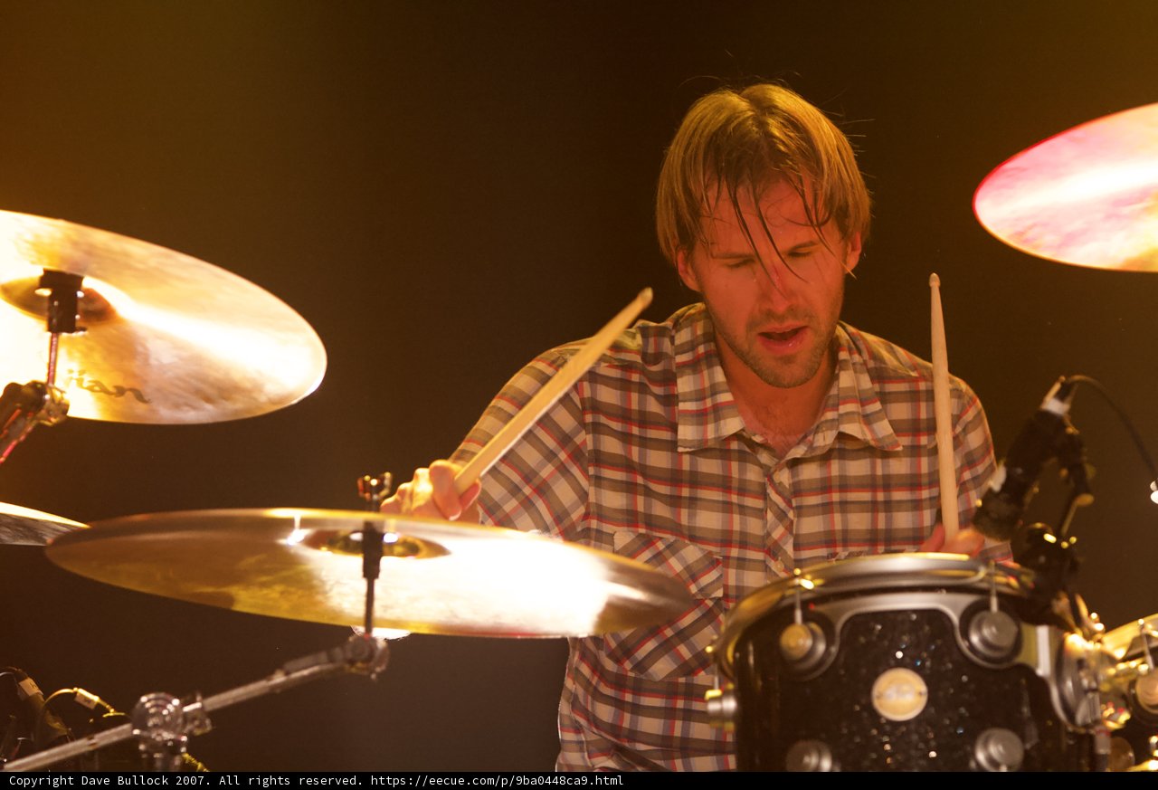 Brooks Wackerman Rocks the Drums on Stage