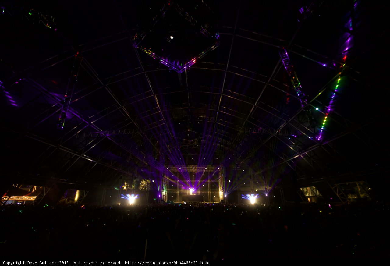 Lights, Lasers, and a Sea of Fans at Coachella 2013
