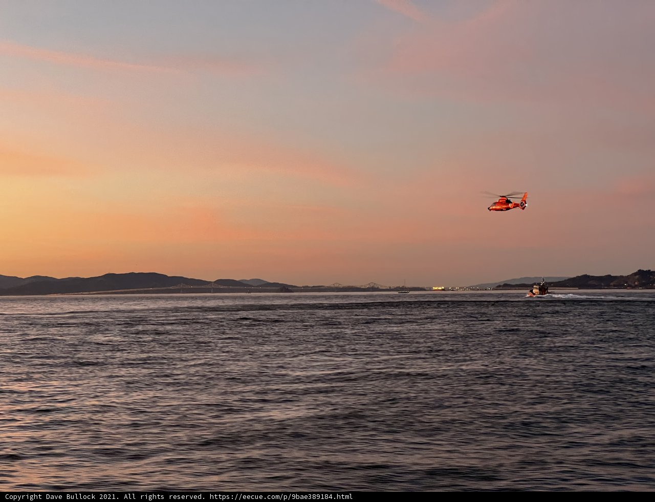 Sunset Flight over the San Francisco Bay