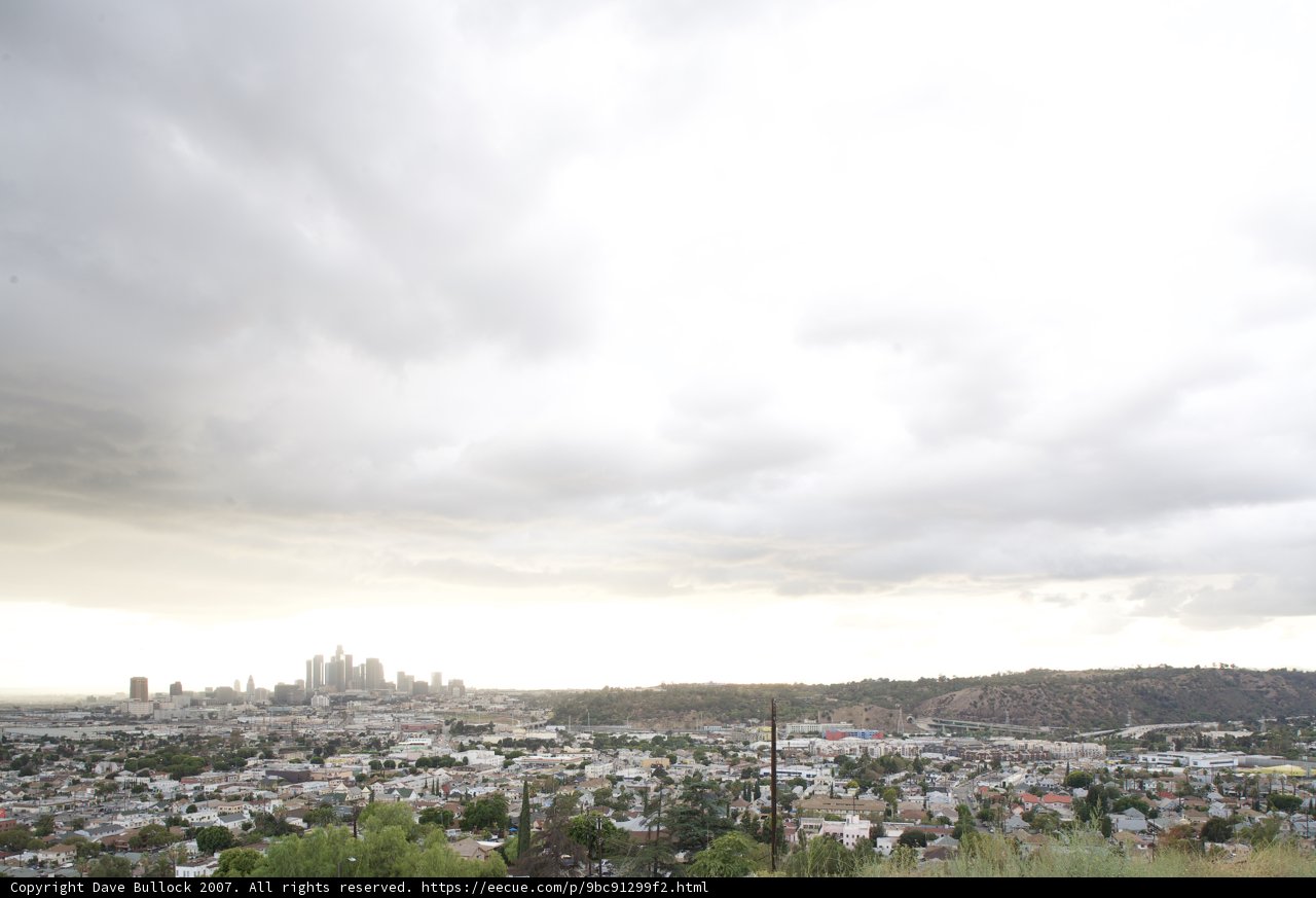 Urban Metropolis under a Cumulus Sky