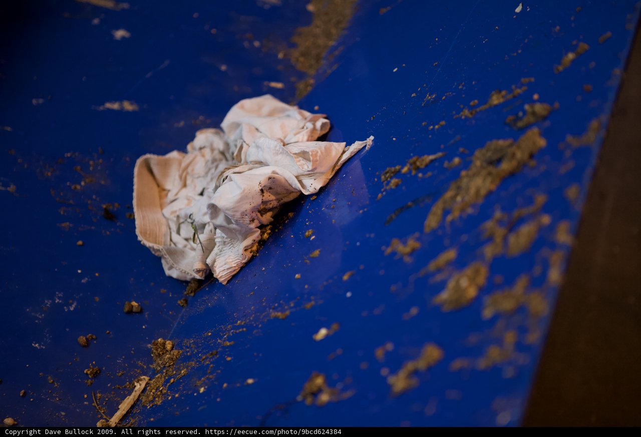 Dirty Blue Table
