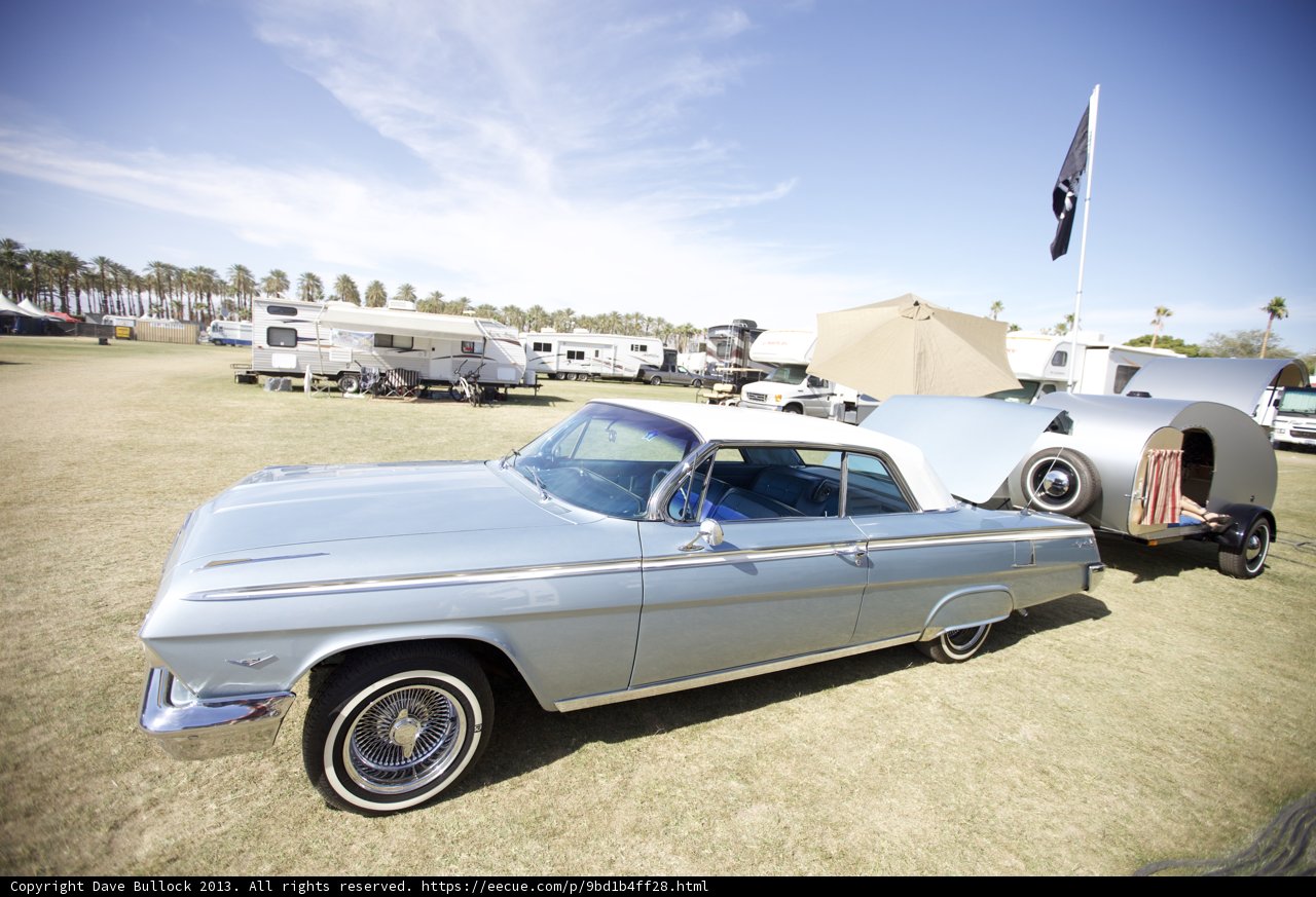 Classic Car and Trailer