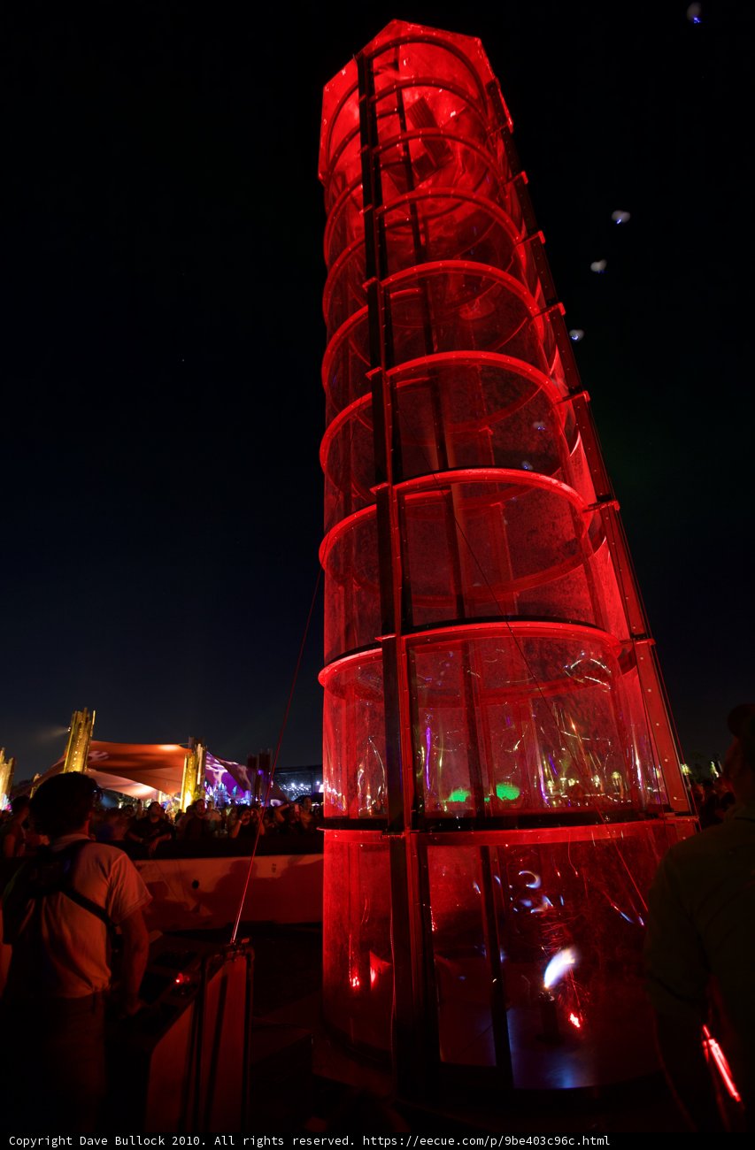 Towering Beacon in the Metropolis