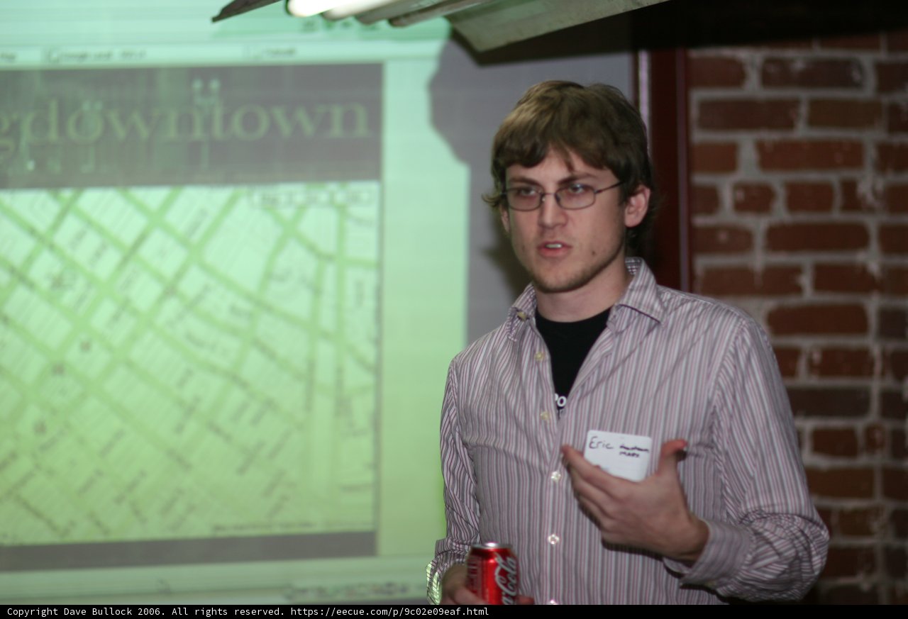The Speaker at Barcamp 3