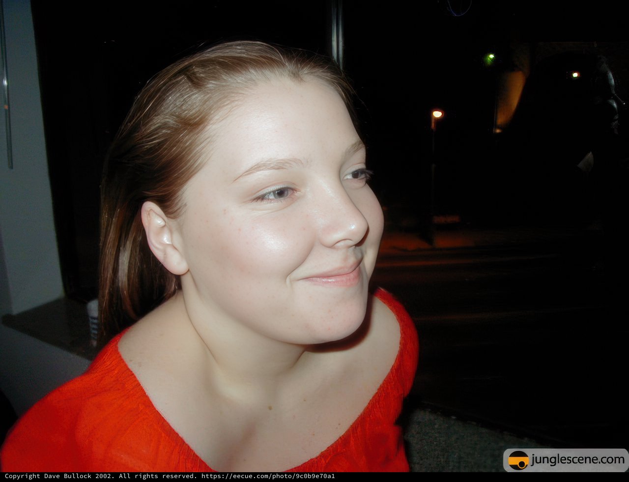 Red Shirt Smile