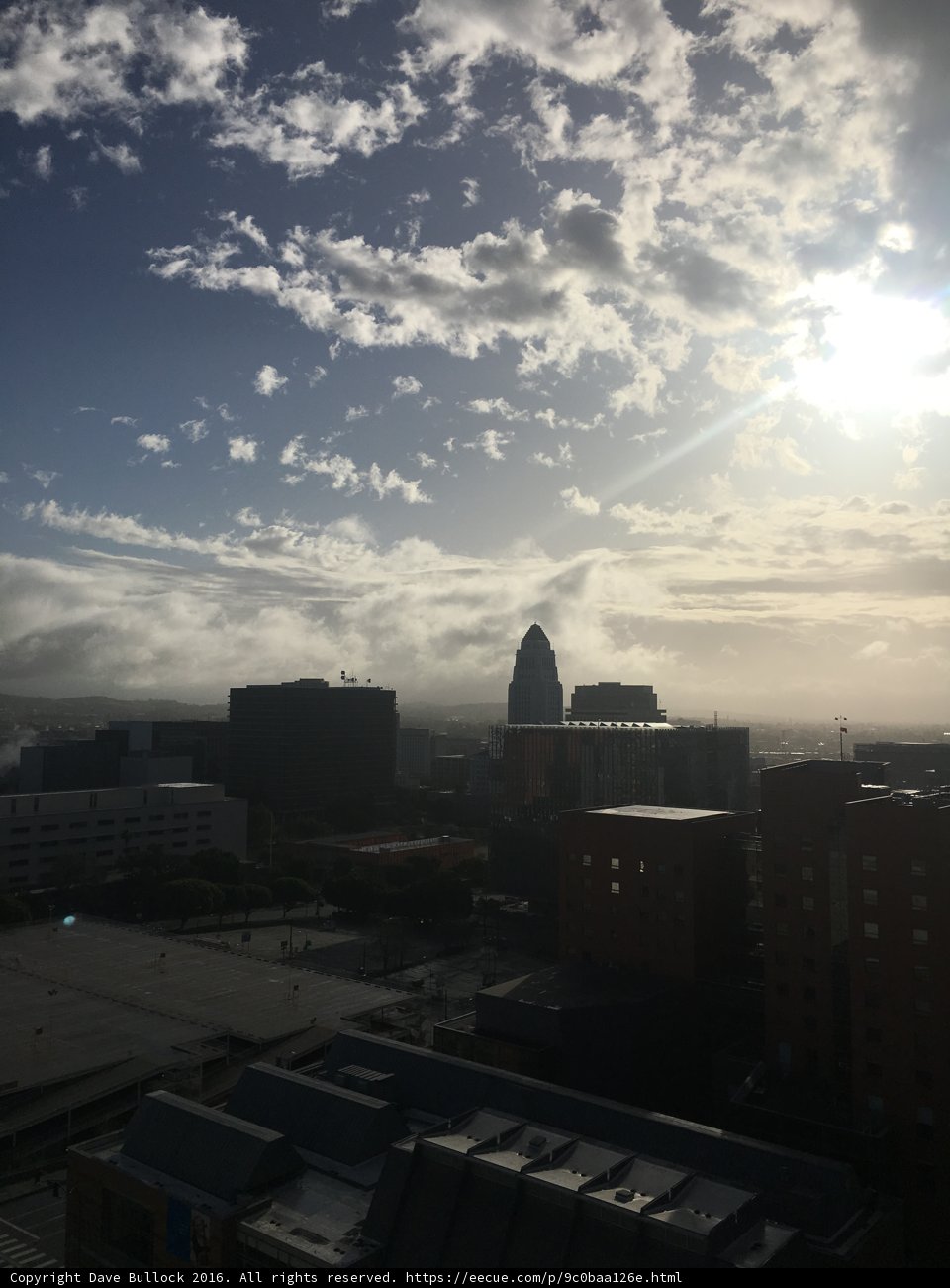 Bright Skies above the Urban Metropolis