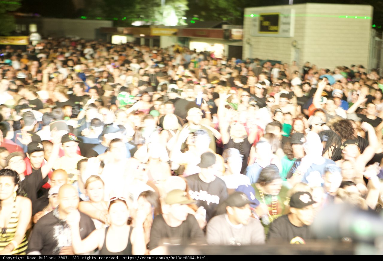 EDC 2007 Goes Wild: A Crowd of 17 People at the Concert