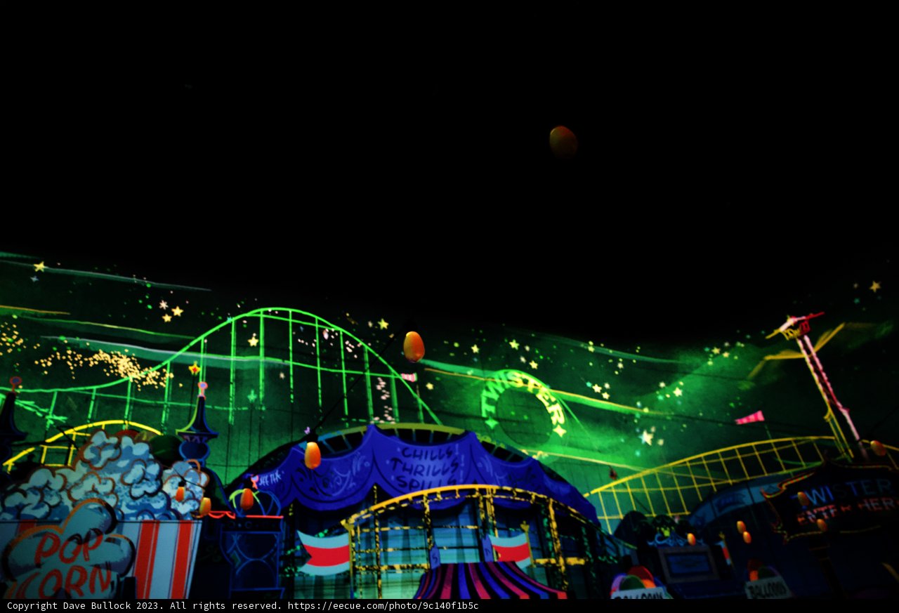 Magical Night at the Amusement Park