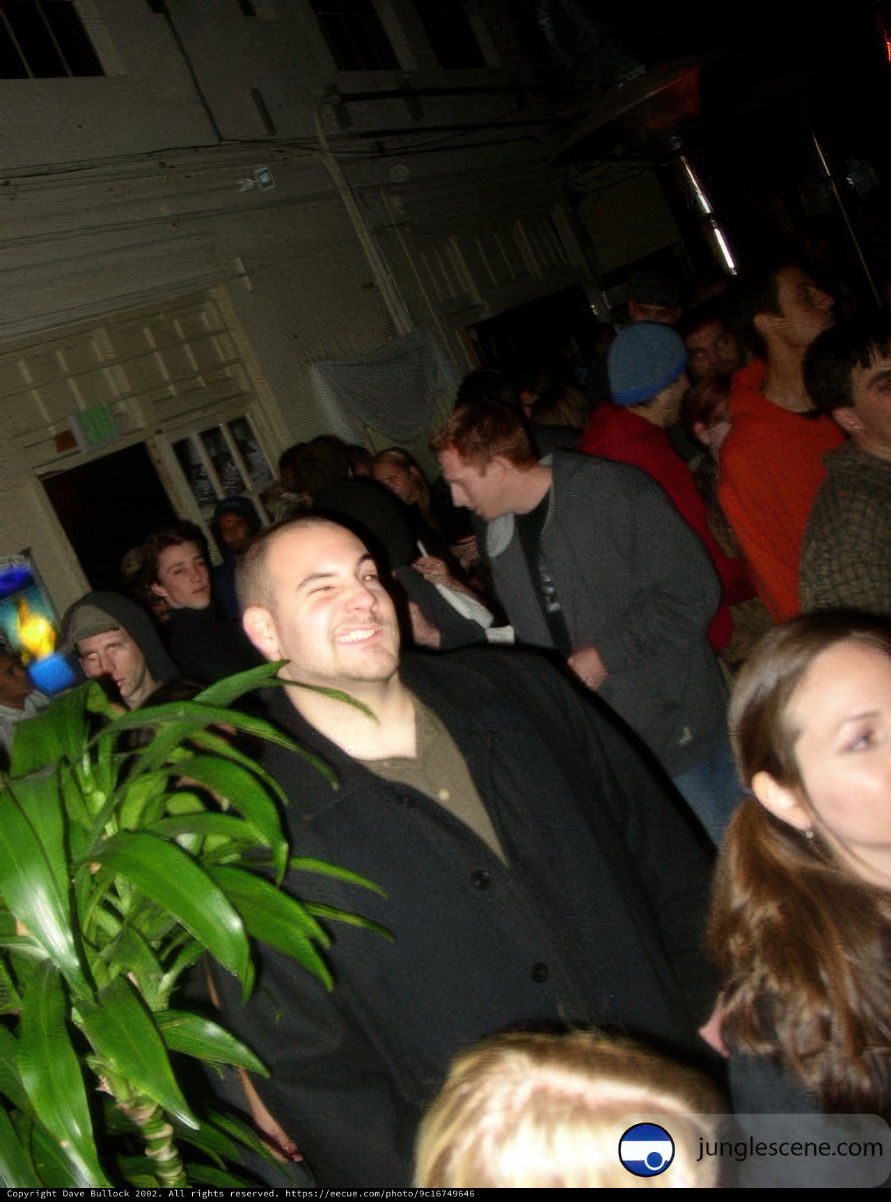 Nightclub Party Foliage Crowd