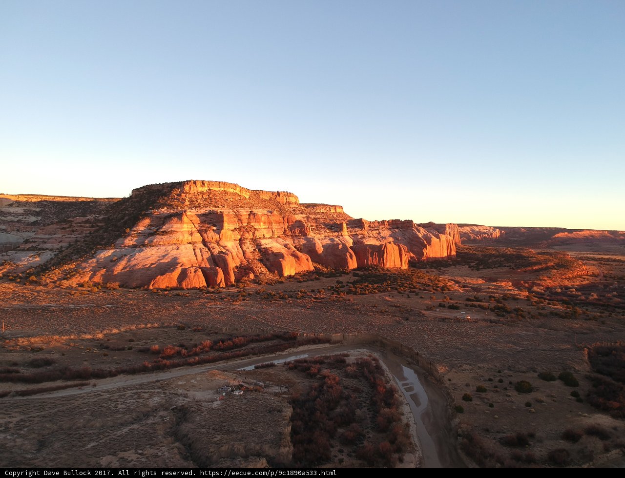 Crimson Layers of the Plateau