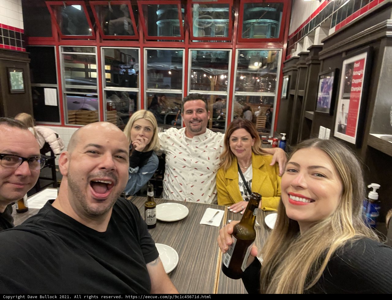 Group Portrait at Local San Francisco Pub
