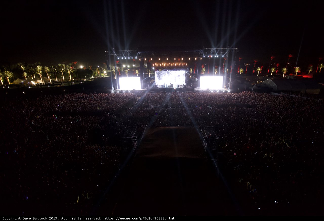 Lights and Loud Music at Coachella