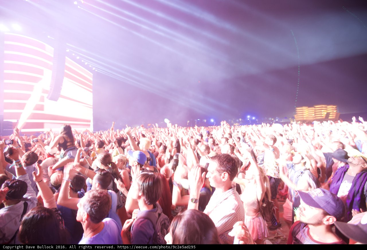 Coachella Crowd Goes Wild