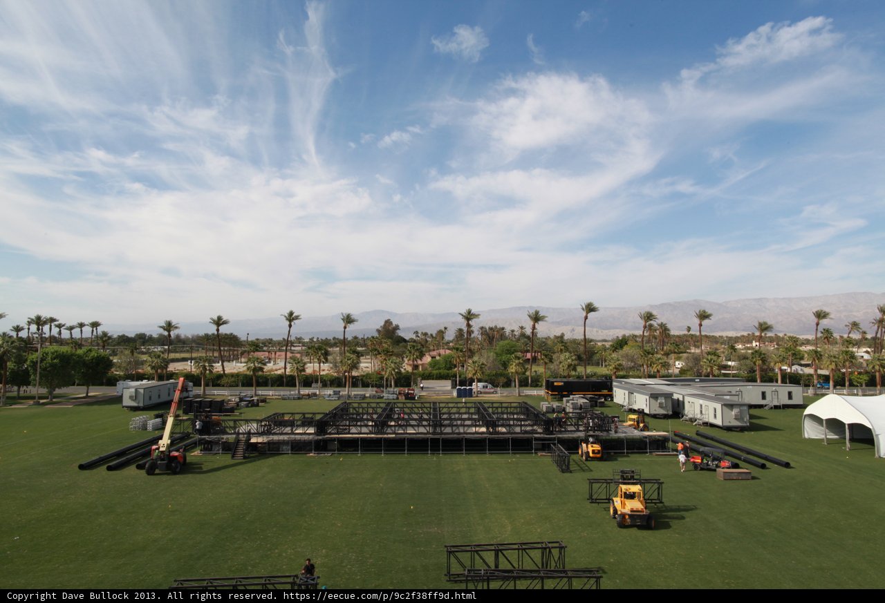 The Big Stage on Coachella's Weekend 2