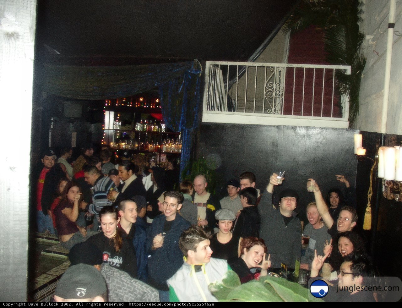 Partygoers Snap Selfies at Nightclub