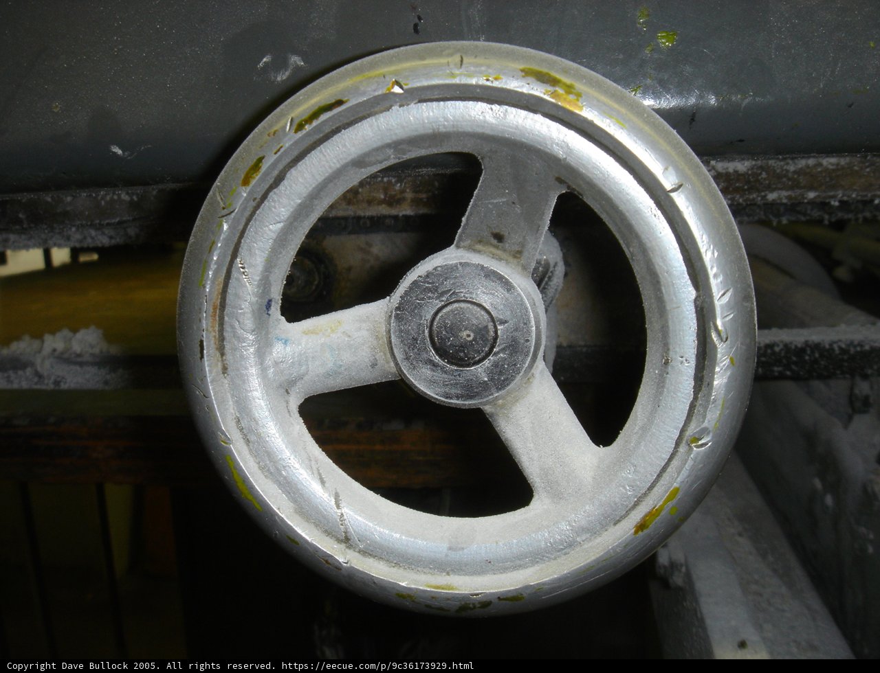 Shining Spokes of an Alloy Wheel