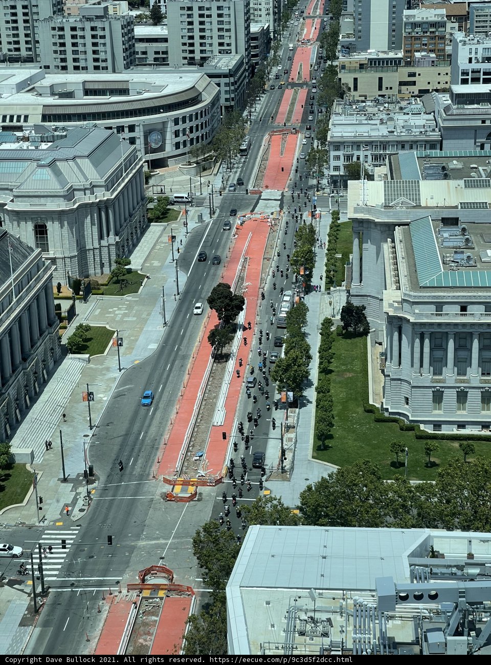 A Bird's Eye View of San Francisco's Urban Landscape
