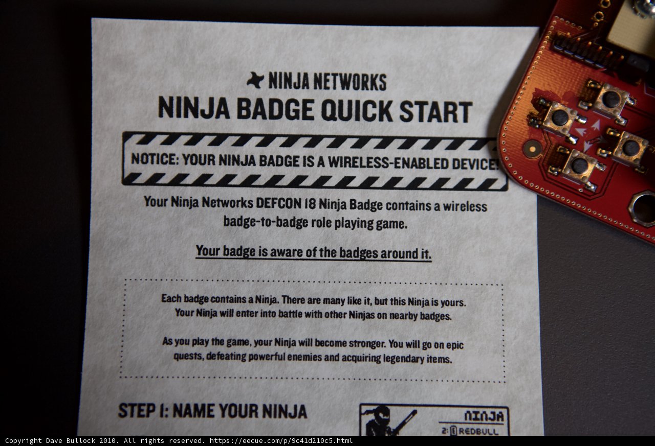 Ninja Badge Quick Start Guide