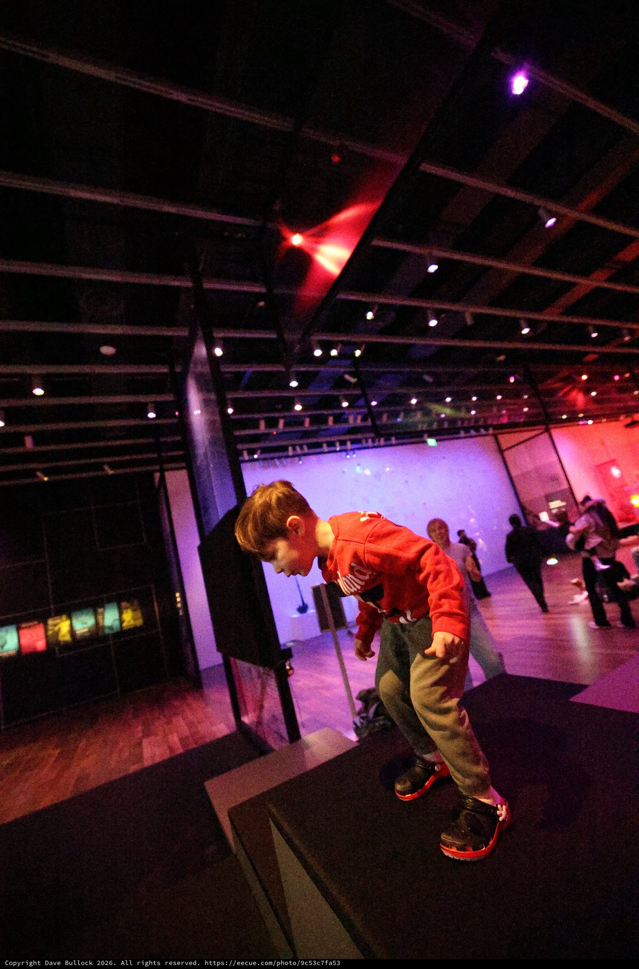 Young Skateboarder at Baby Rave Event