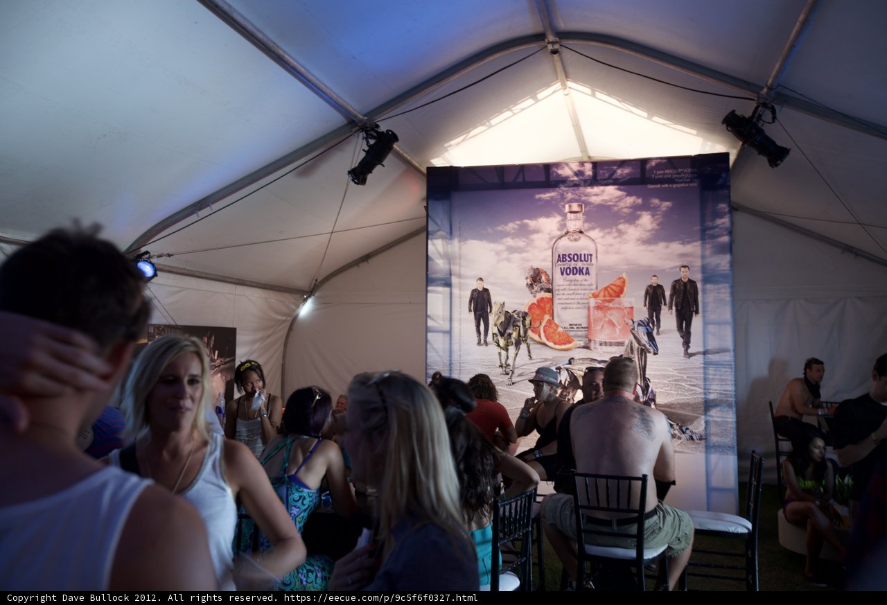 Poster Party in the Tent