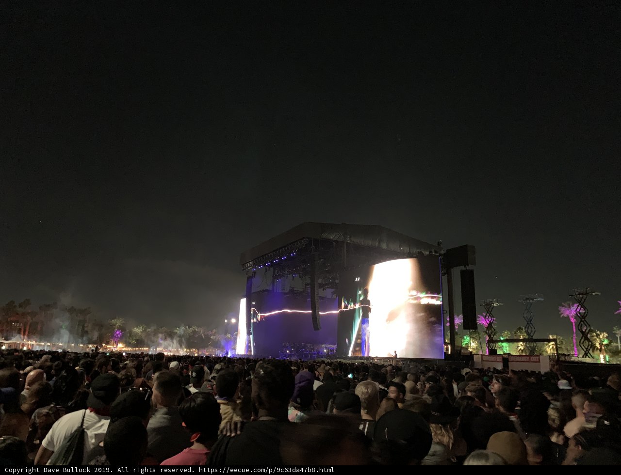 Nighttime Revelry at Indio's Empire Polo Club
