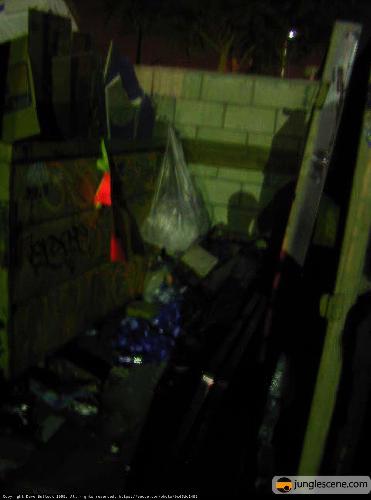 Trash Can at Midtown Shopping Center