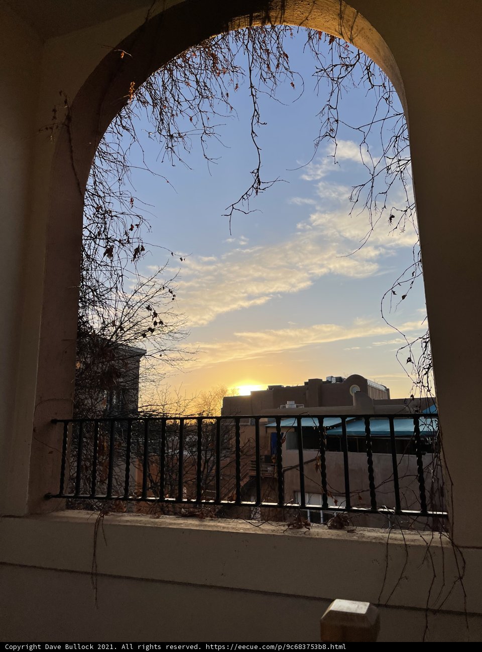 Sunset Through the Archway