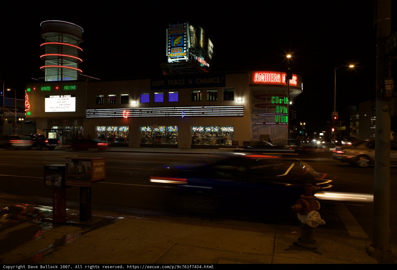 Night Drive in the Metropolis