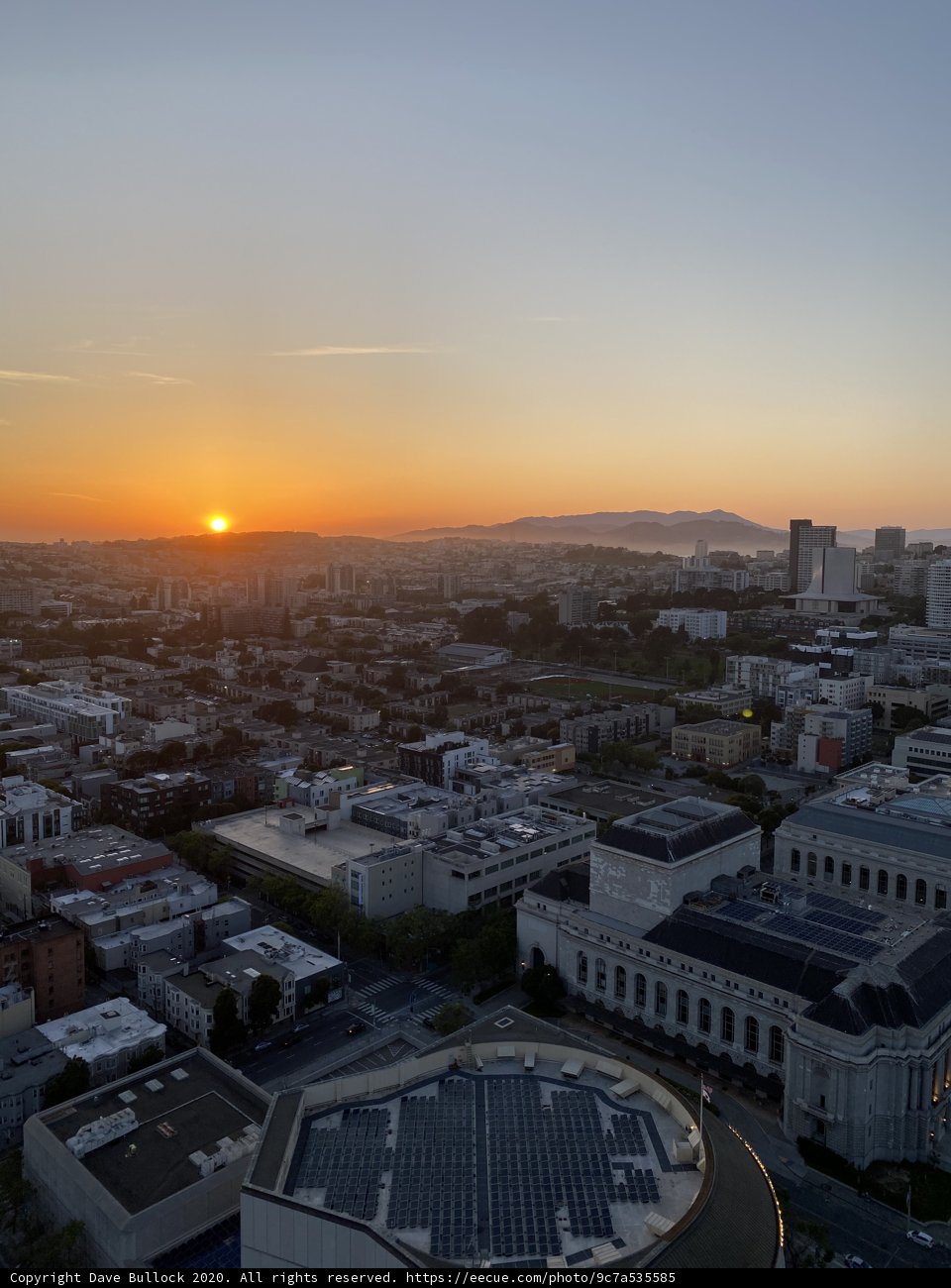 San Francisco Sunset Skyline