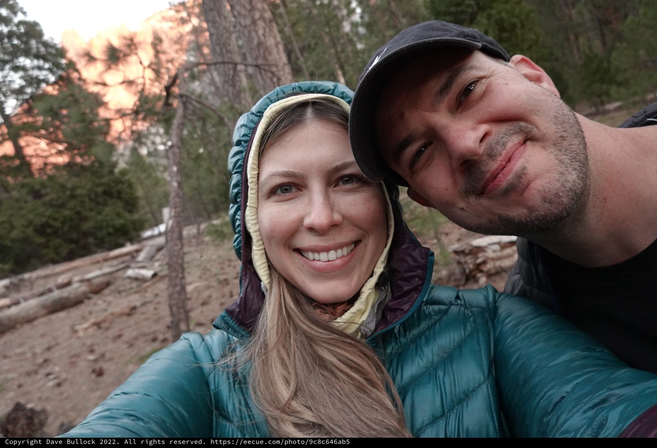 Couple's Selfie During Outdoor Adventure