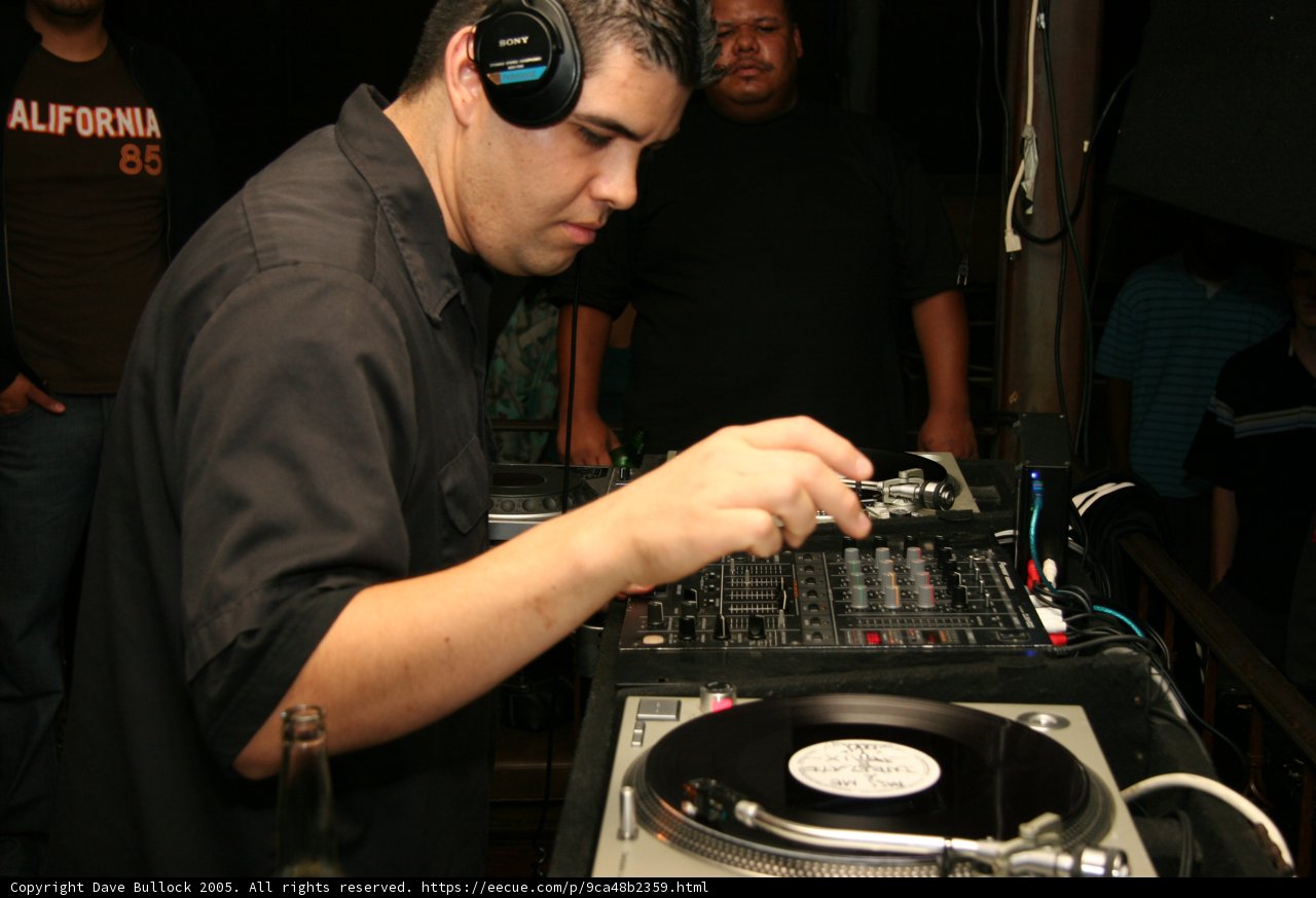 The Deejay in Black