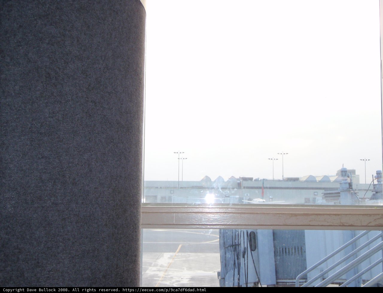 Airport View from Window
