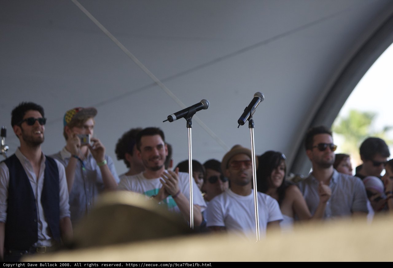 DJ AM pumps up the crowd at Coachella 2008