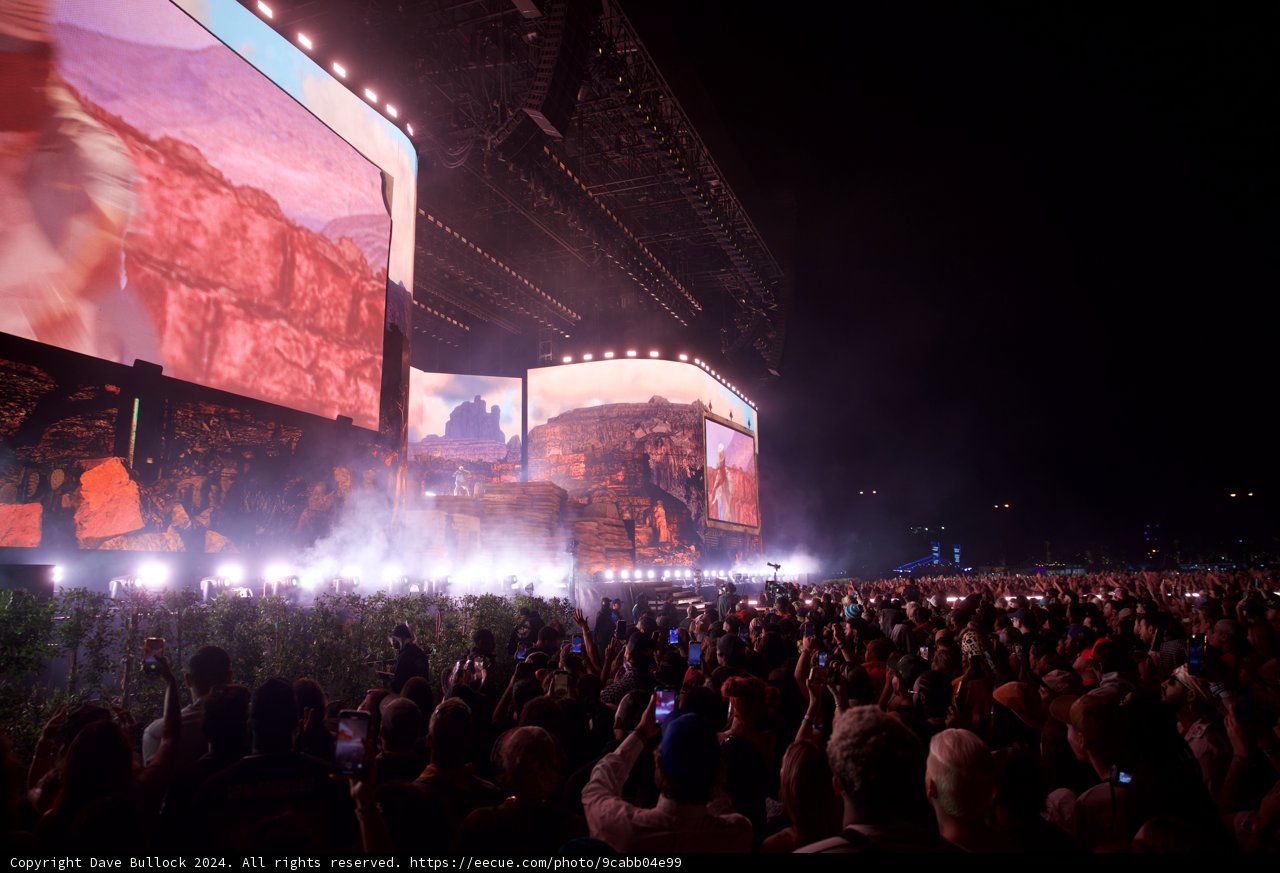 Electric Nights: A Captivating Concert Under the Stars at Coachella 2024