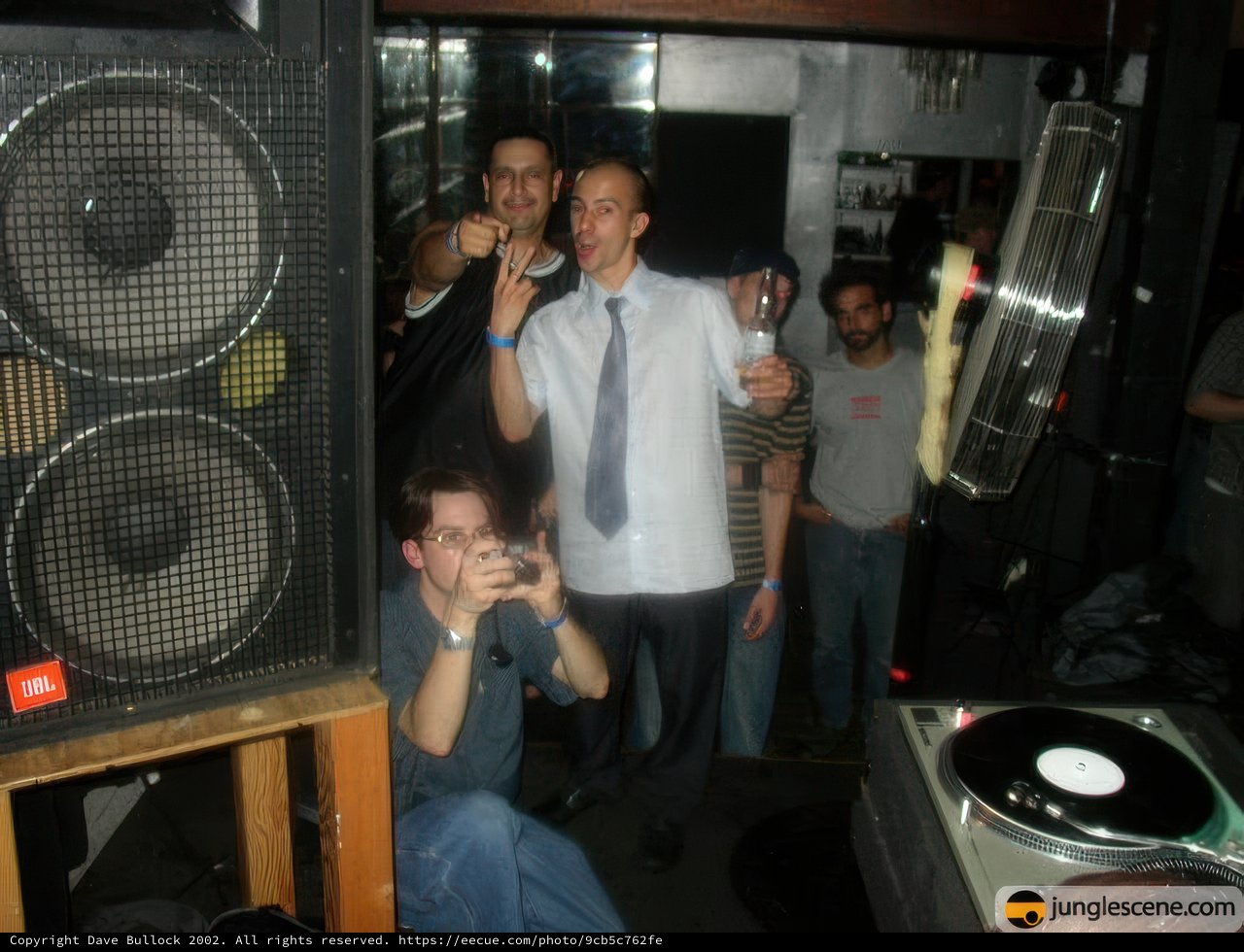 DJ and Speakers at Respect Nightclub