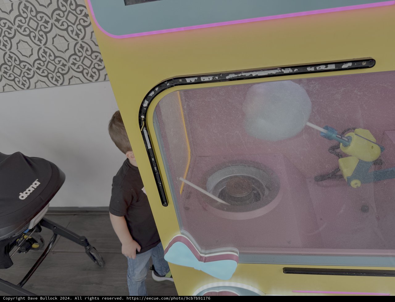 Child Playing Interactive Sandbox Digital Game