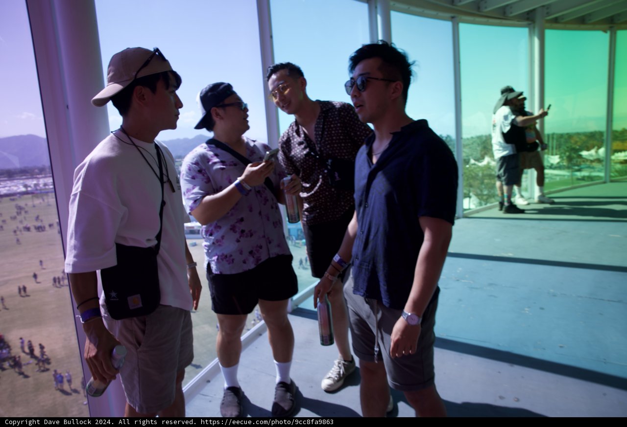 Candid Moments at Coachella 2024: Friends in Fashion