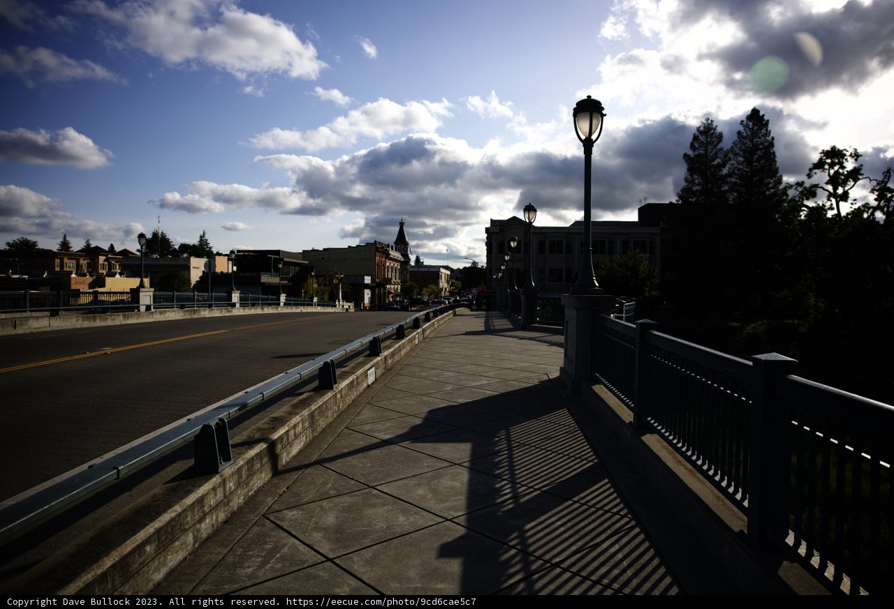 A Serene Stroll on the Napa Bridge